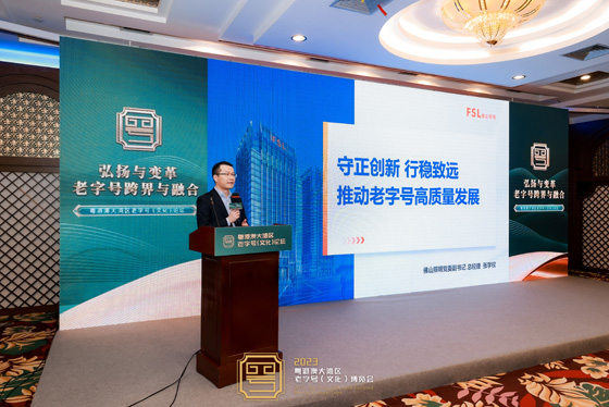 佛山照明受邀在“弘扬与变革 老字号跨界与颠覆”主题论坛上作演讲分享.jpg